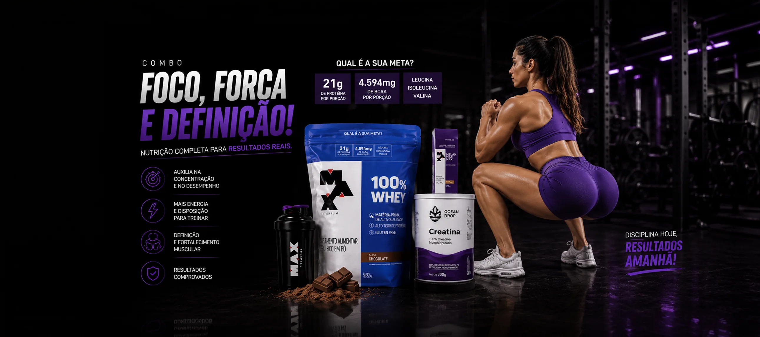 Combo de suplementos em destaque 1