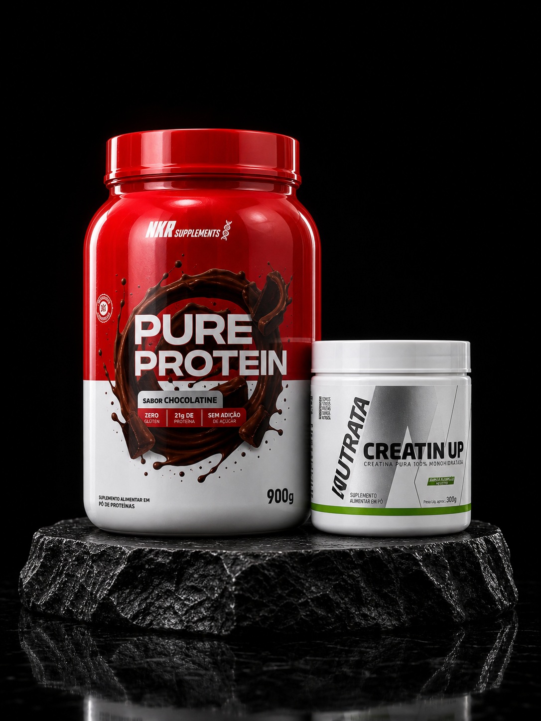 Combo Pure Protein 900g + Creatin Up 300g