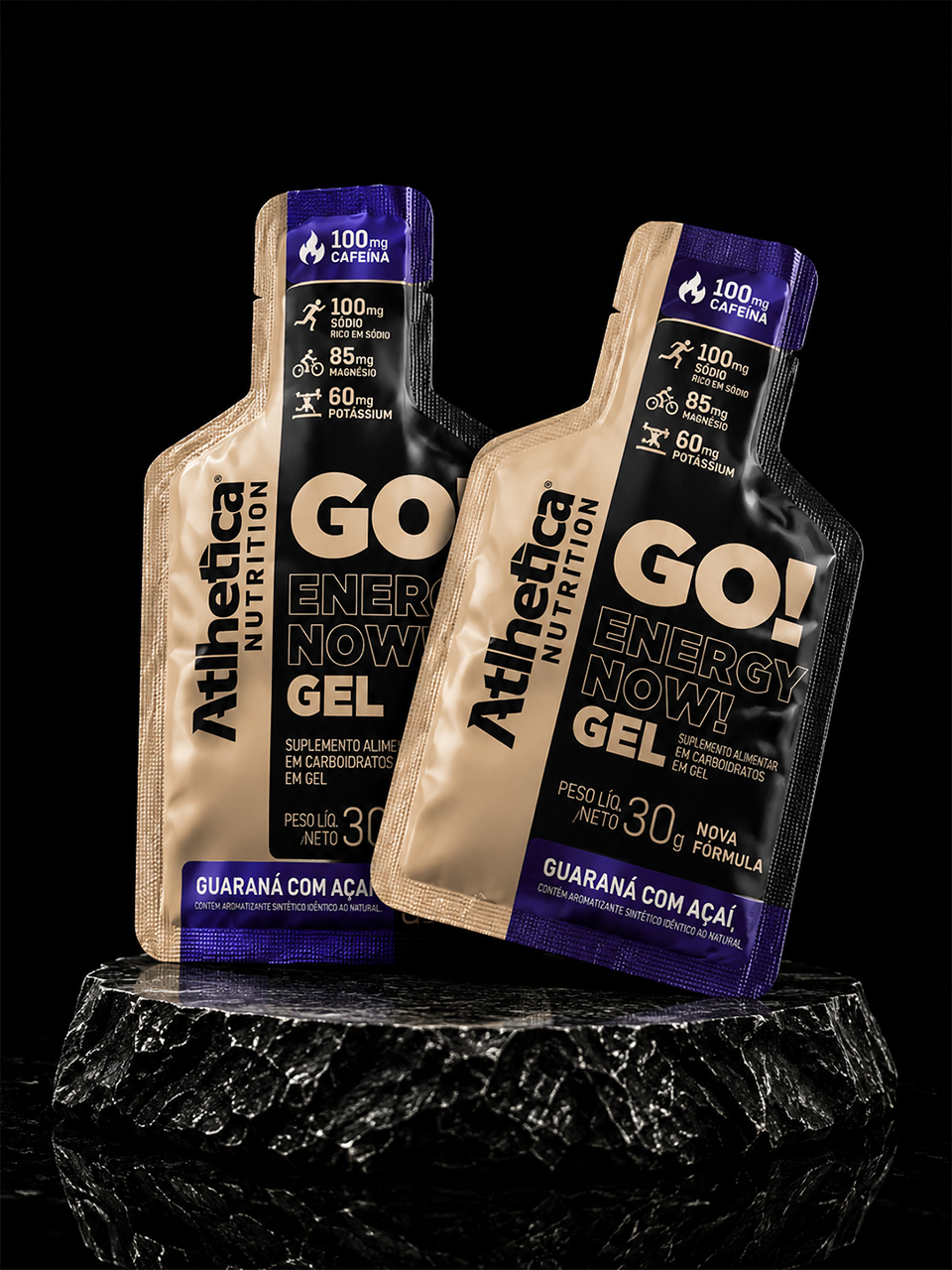 Kit 2 GO! Energy Now Gel 30g – Guaraná com Açaí