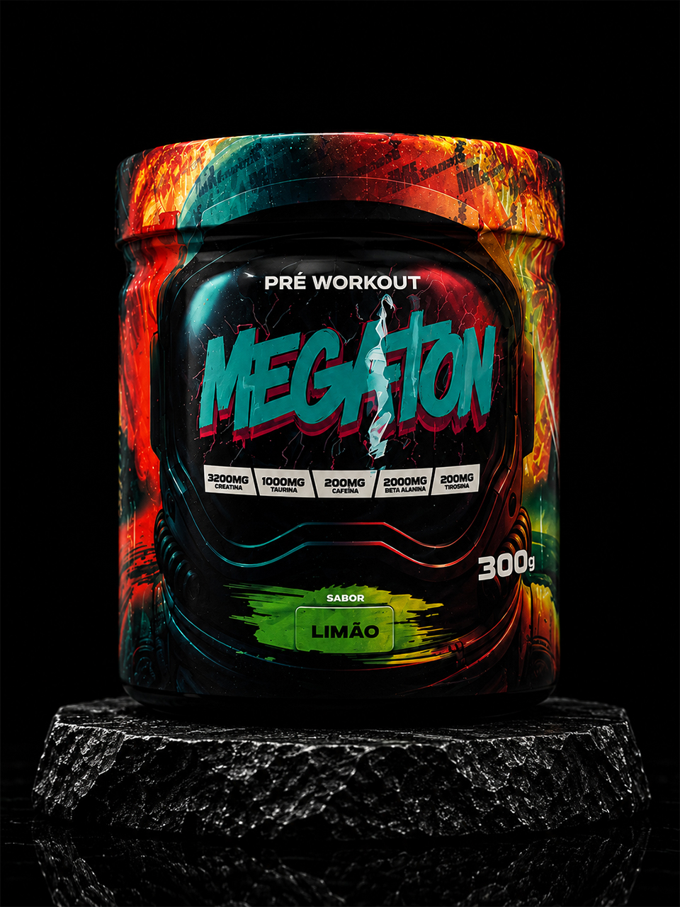 Megatron Pré-Treino 300g – Limão