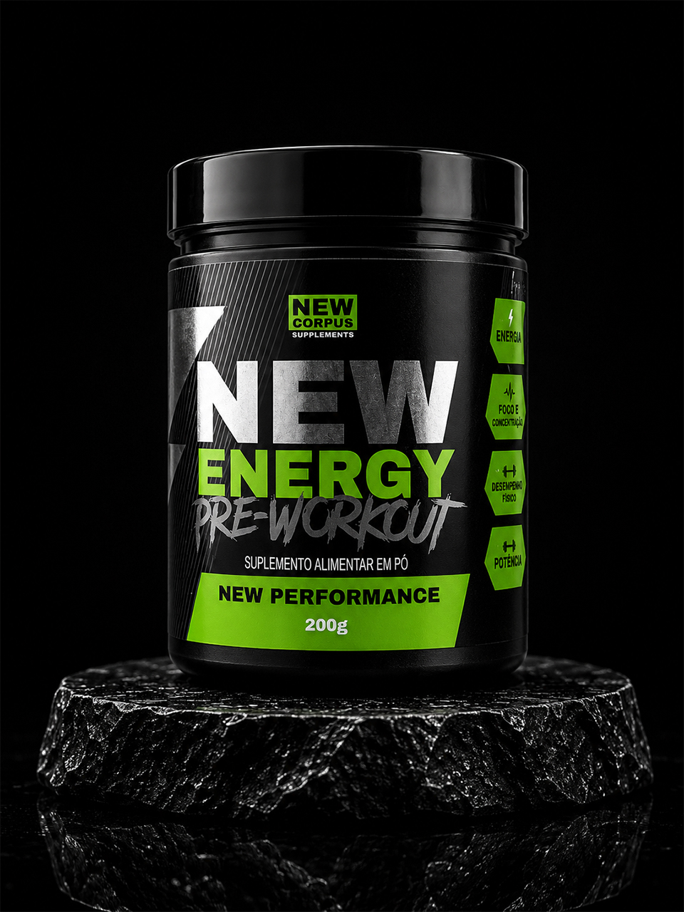 New Energy Pré-Workout 200g