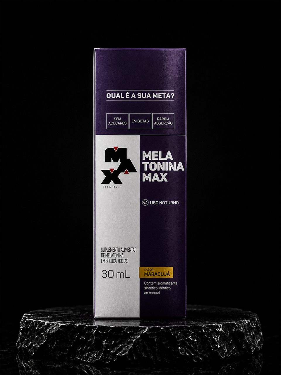 Melatonina Max 30ml – Maracujá